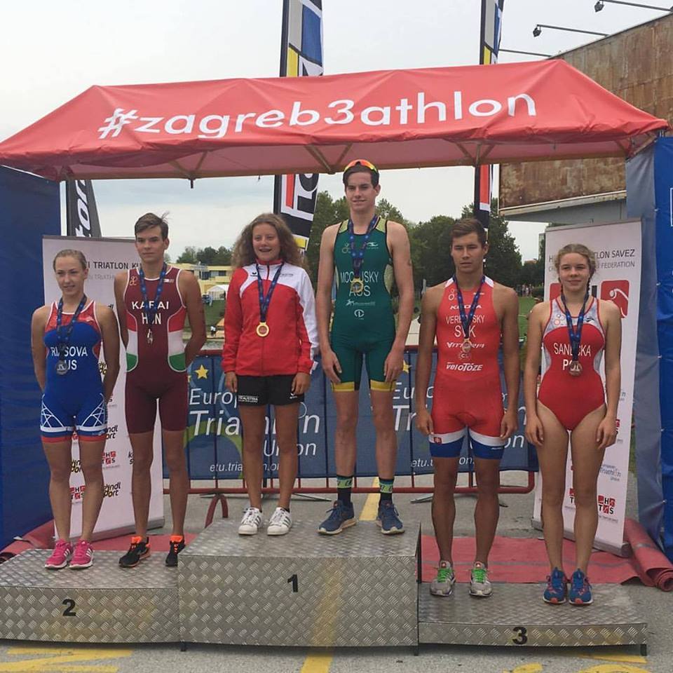 Austria and Australia get gold in Zagreb • Europe Triathlon